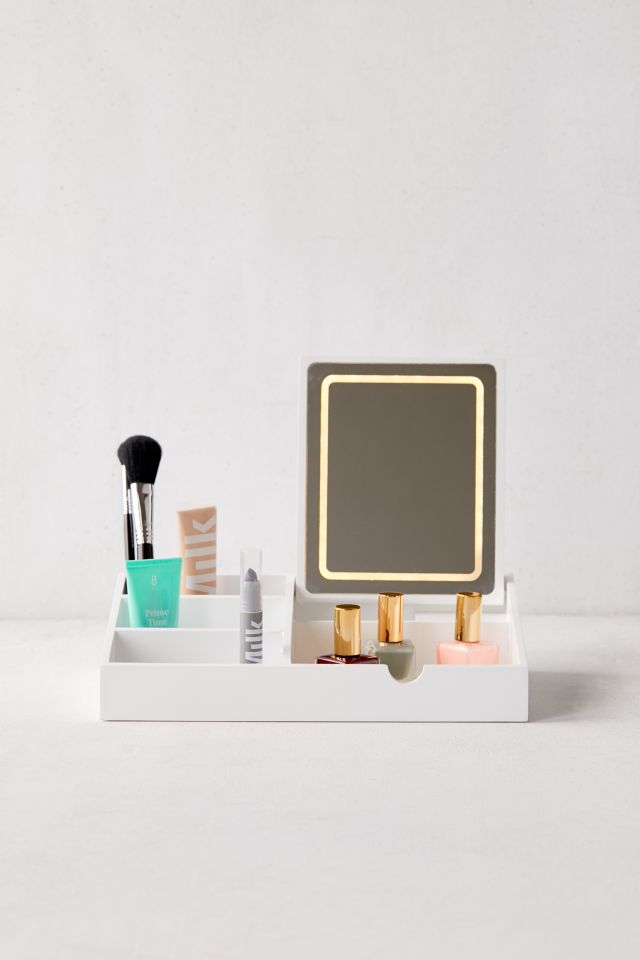 Large Light Up Storage Mirror Urban Outfitters Canada