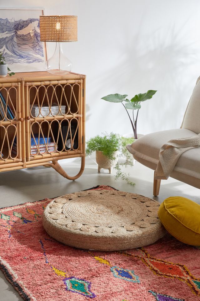 Round Jute Floor Pillow Urban Outfitters