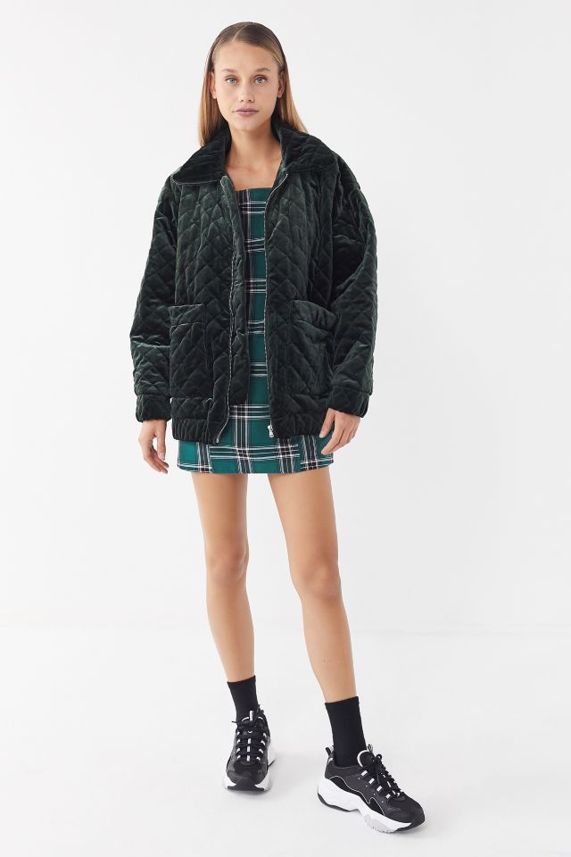 I.AM.GIA Contraband Velvet Zip Front Jacket