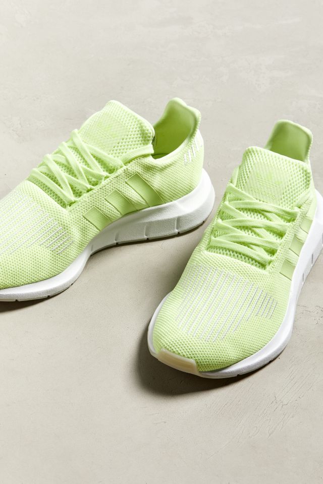 Adidas neon yellow outlet swift run shoes