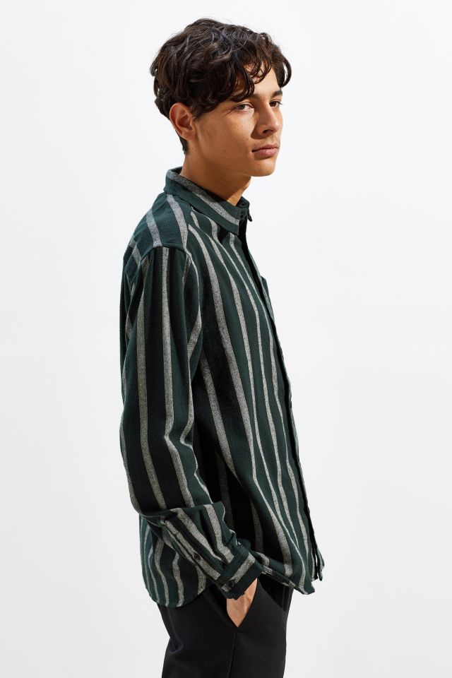 Chemise Boutonnée en Flanelle Rayée UO #3