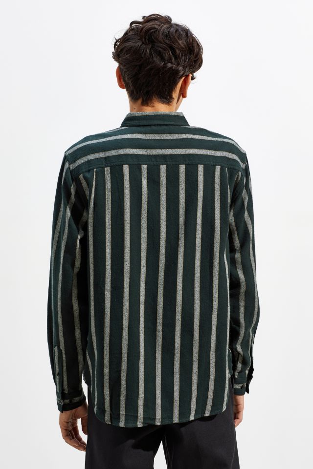 Chemise Boutonnée en Flanelle Rayée UO #4