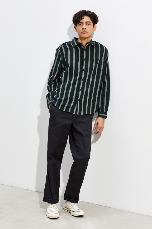 Chemise Boutonnée en Flanelle Rayée UO #5