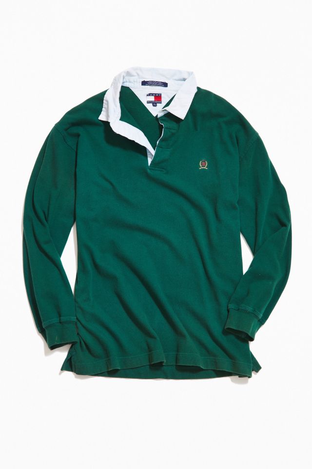 Tommy hilfiger shop crest rugby shirt