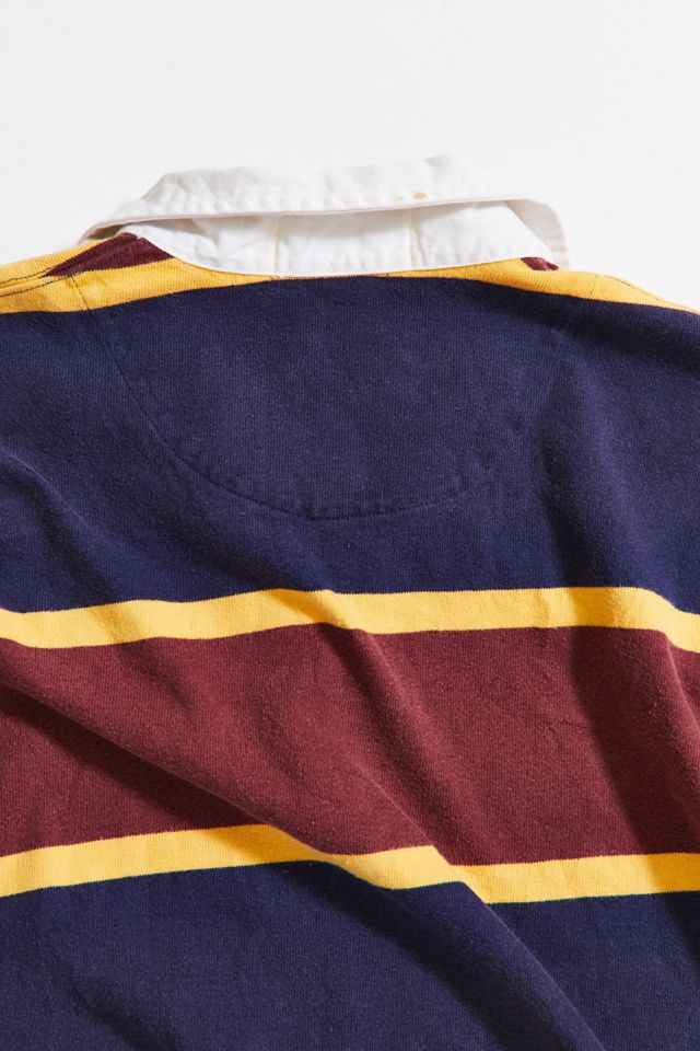 Vintage Polo Ralph Lauren Blocked Stripe Rugby Shirt #4