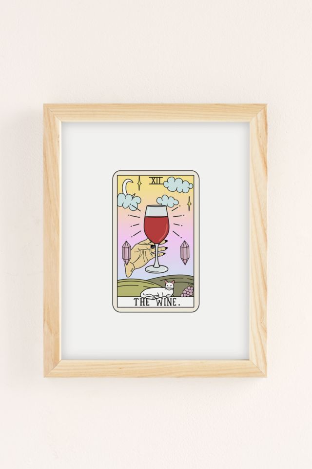 Sagepizza Wine Reading Art Print #1