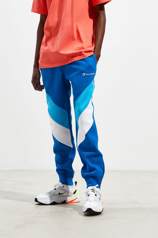 Champion reverse hot sale weave colorblock pants