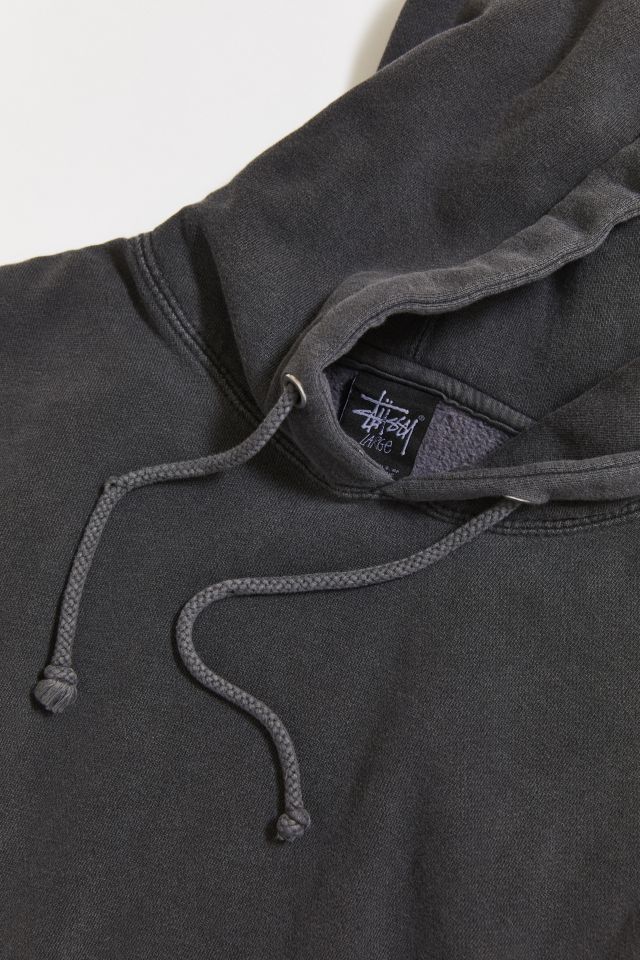 Vintage Stussy Carbon Hoodie Sweatshirt #3