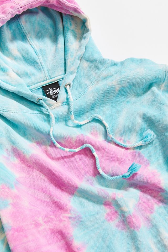 Vintage Stussy Tie-Dye Hoodie Sweatshirt #2