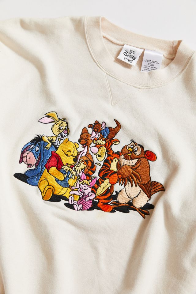 Sweatshirt à col rond vintage Winnie The Pooh #2