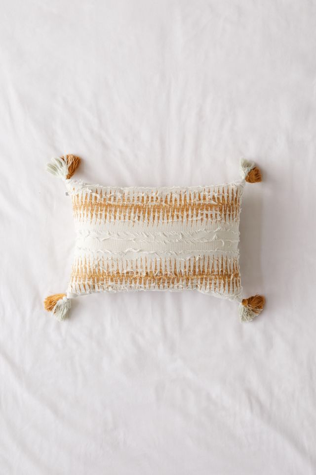 Charly Printed Eyelash Throw Pillow #1