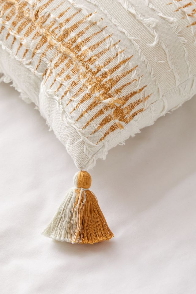 Charly Printed Eyelash Throw Pillow #2