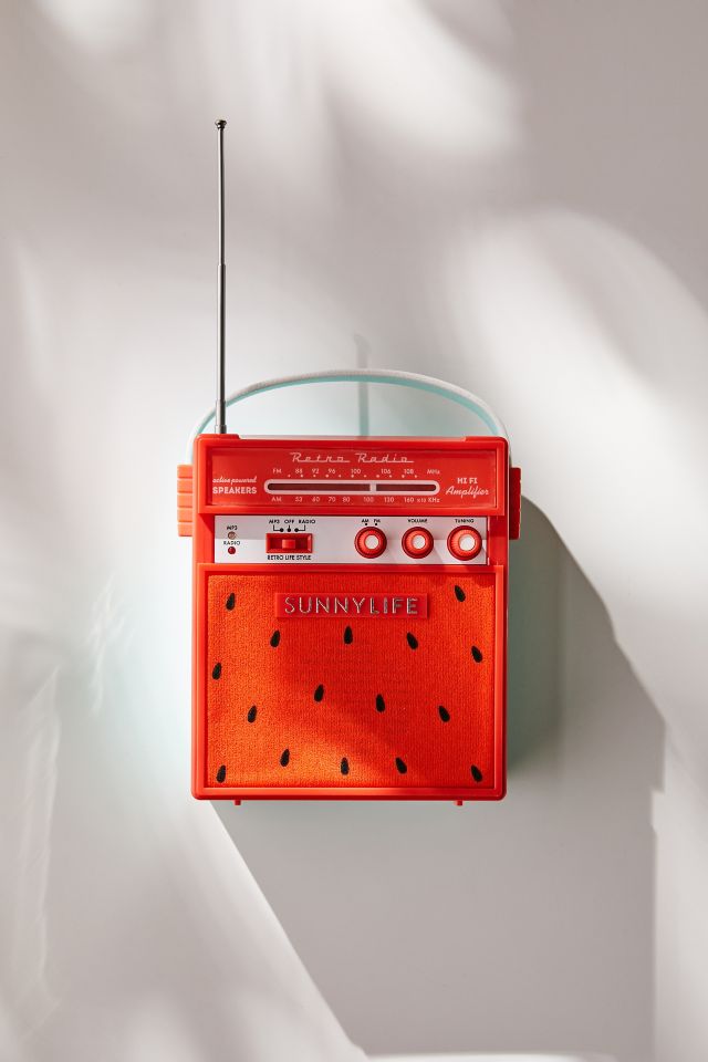 Sunnylife retro hot sale radio