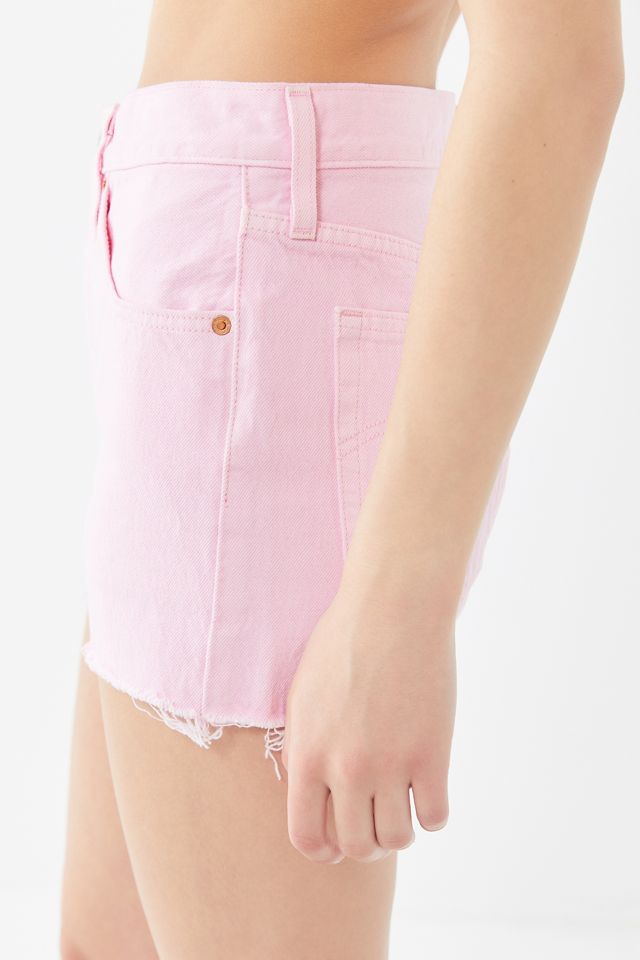 Levi’s 501 High-Waisted Denim Short – Light Pink #2