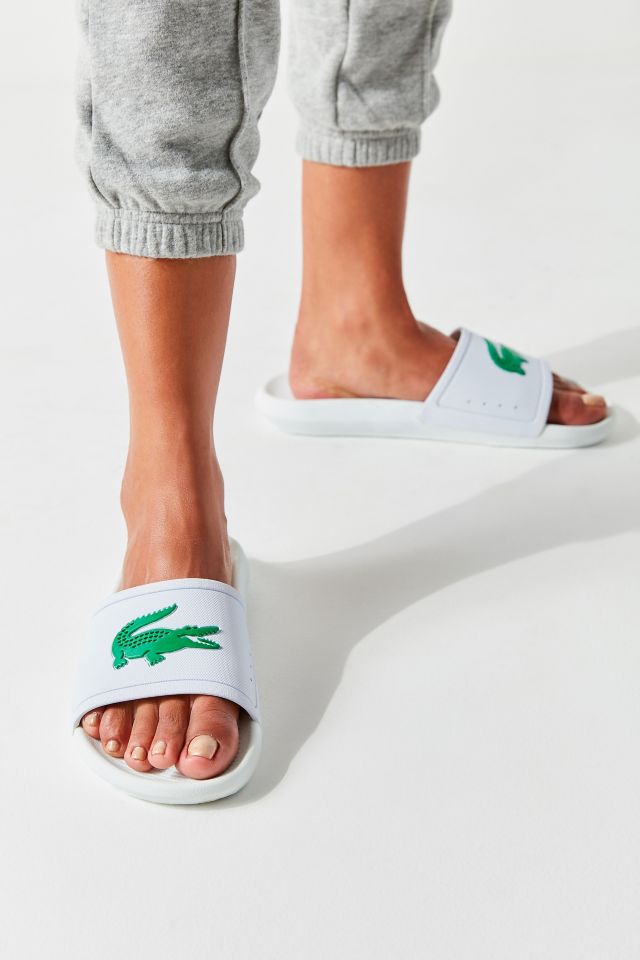 Lacoste fraisier croc outlet sliders