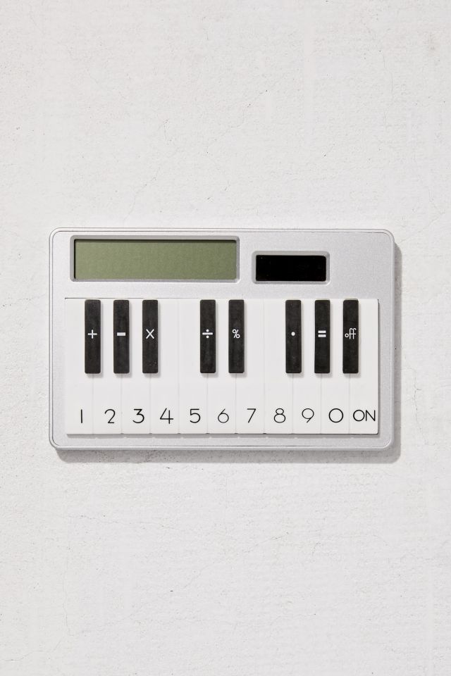 Piano Shaped Calculator #1