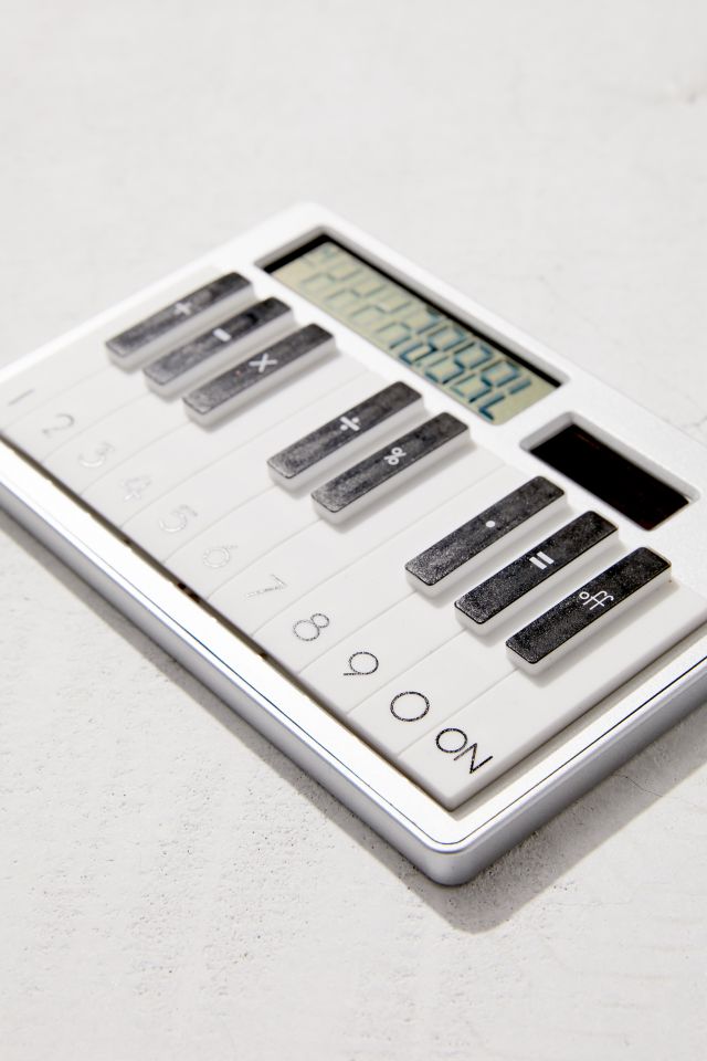 Piano Shaped Calculator #2