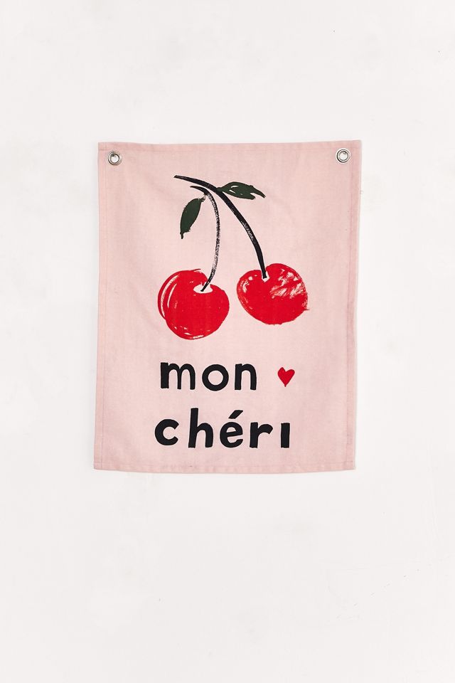 Mon Chéri Flag Tapestry #1