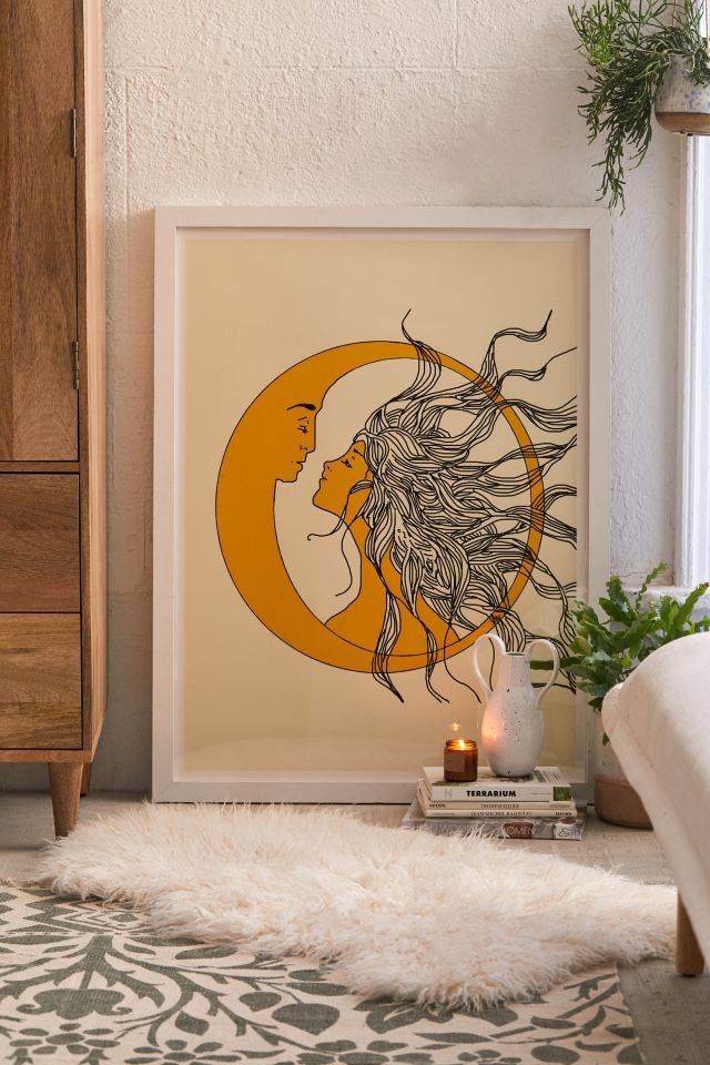 Nadja Sun And Moon Art Print