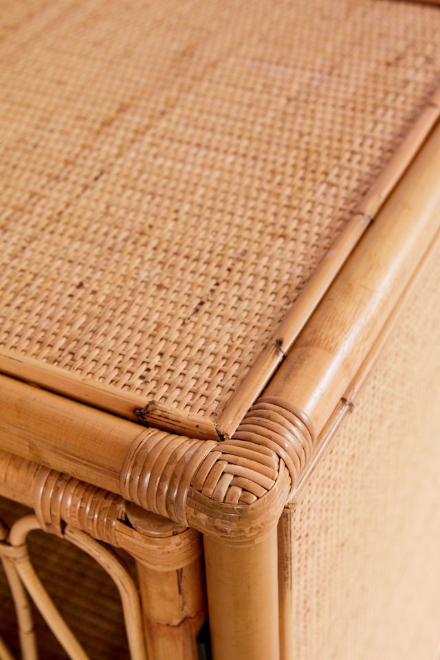 Melody Rattan Storage Cabinet #3