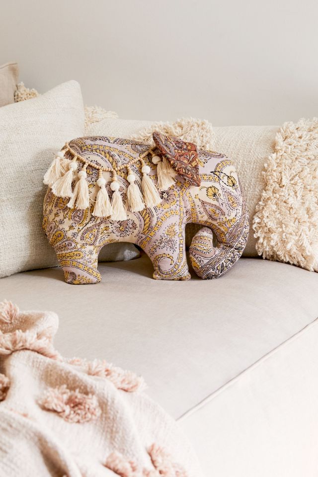 Elephant 2025 lumbar pillow