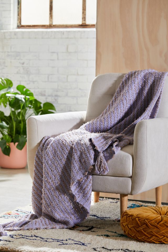 Jules Tassel Throw Blanket #1