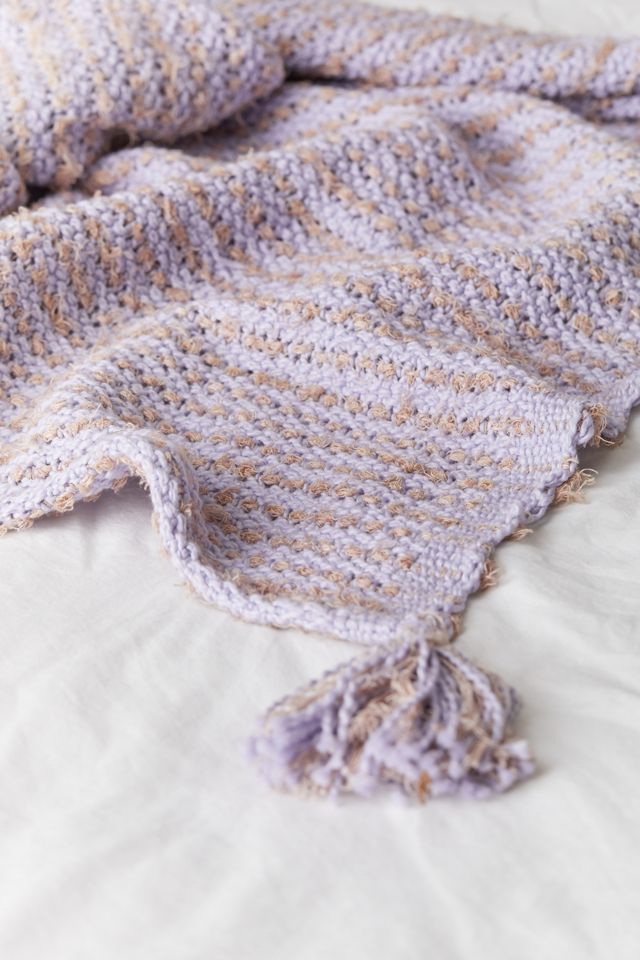 Jules Tassel Throw Blanket #3
