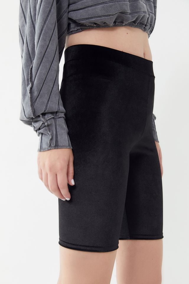 UO Velvet High-Rise Bike Short #1