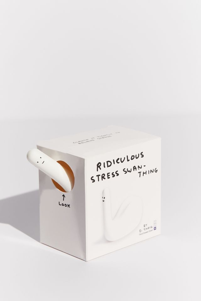 David Shrigley Ridiculous Swan Thing Squishy #2