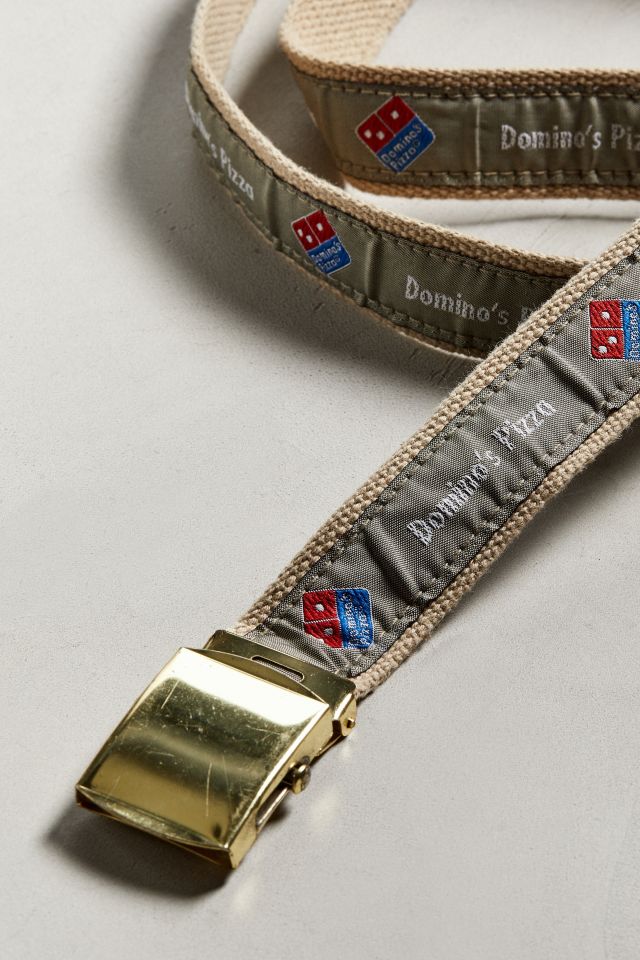 Vintage Domino’s Pizza Canvas Belt #1