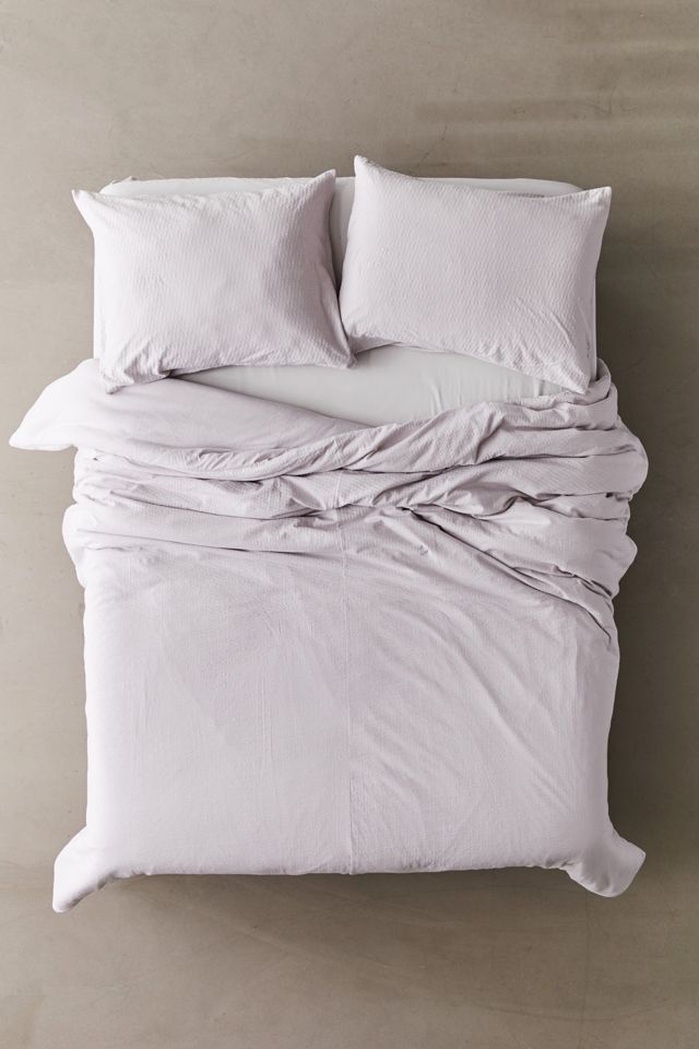 Lara Seersucker Jersey Comforter #1
