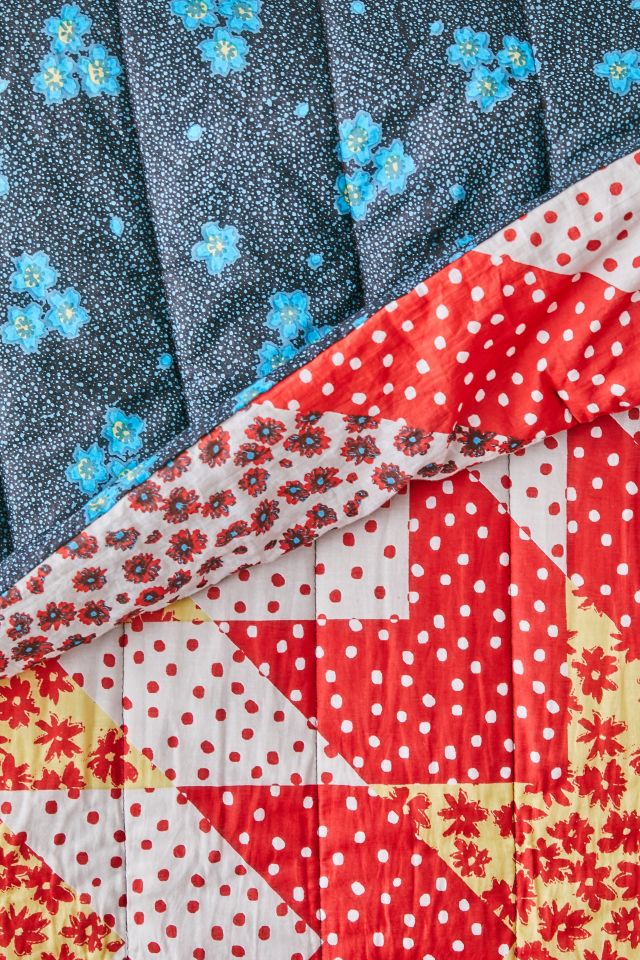 Mixed Print Patchwork Quilt #2