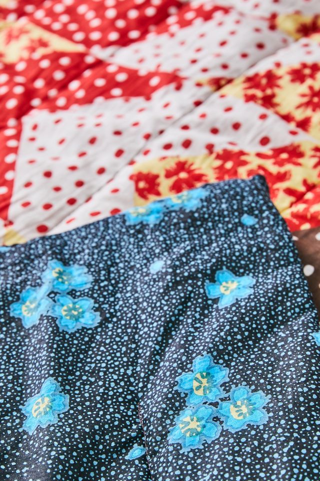 Mixed Print Patchwork Quilt #4