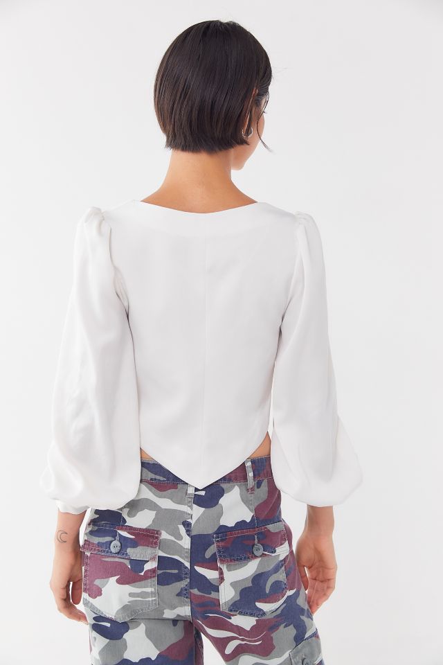 The East Order Fable Buckle-Front Blouse #1
