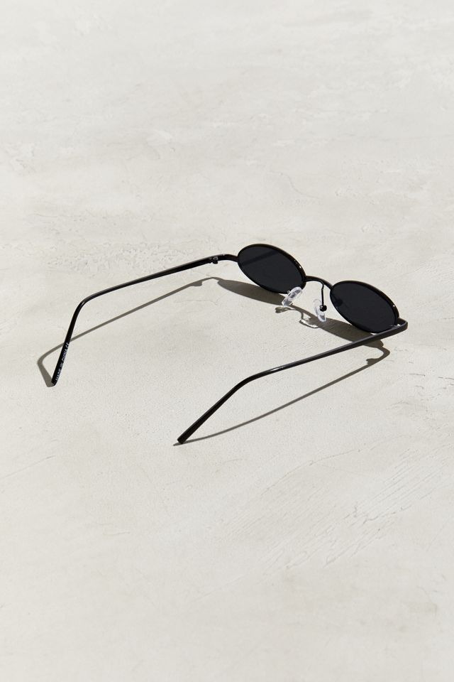 Narrow Mini Wire Oval Sunglasses #3