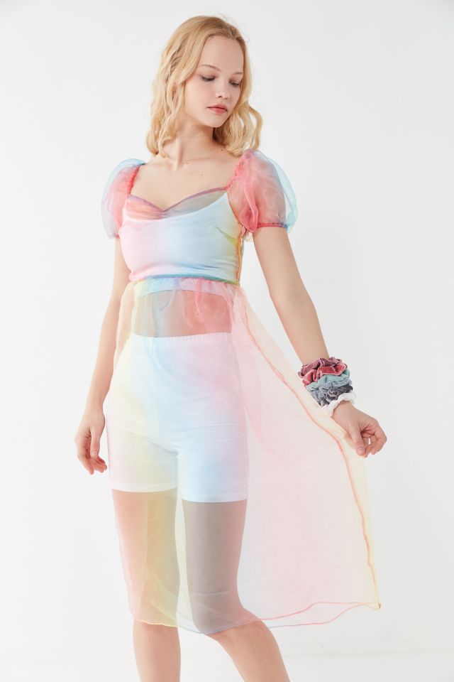 Urban outfitters shop rainbow dress