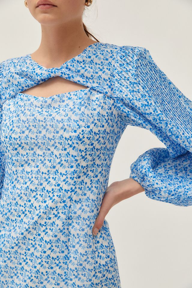C/meo Collective Come Across Long Puff Sleeve Mini Dress #1