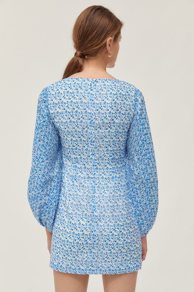 C/meo Collective Come Across Long Puff Sleeve Mini Dress #3