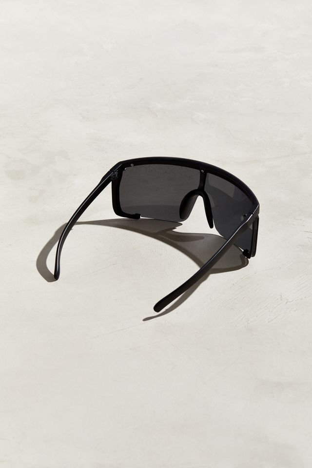 Modern Oversized Sport Shield Sunglasses #3
