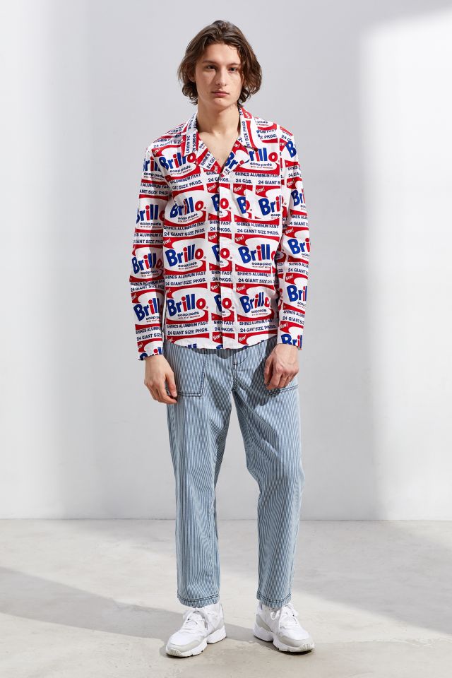 Chemise Tissée Boutonnée Calvin Klein X Andy Warhol Brillo Box #4