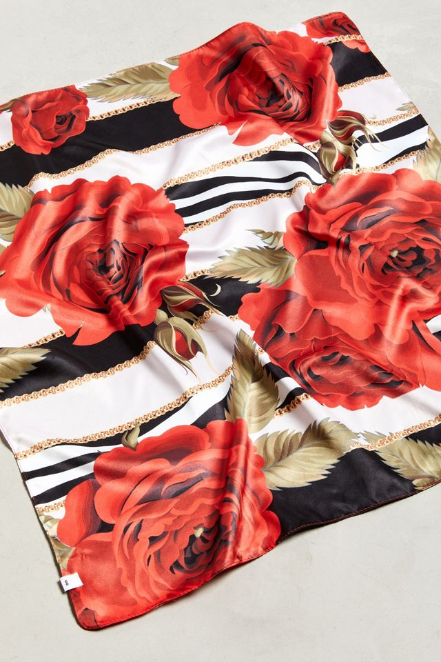 Luxe Rose Bandana | Urban Outfitters