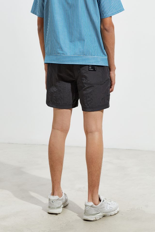 UO Lucien Shine Nylon Short #3
