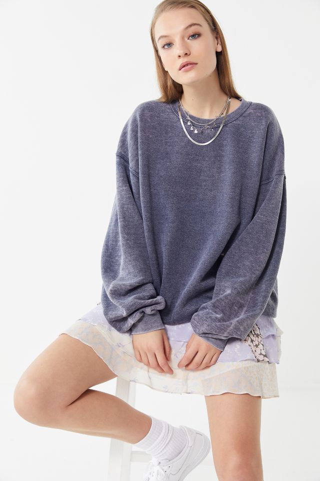 Washed sweatshirt womens new arrivals