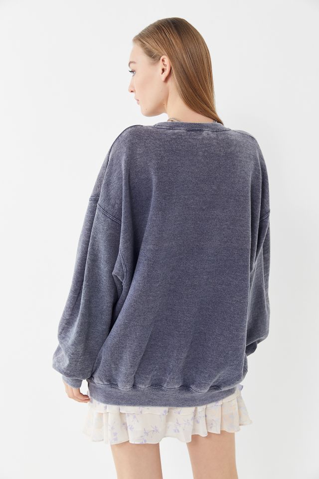Sweat-shirt Surdimensionné Vintage Délavé à l'Acide #2