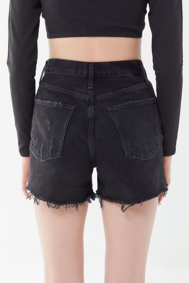 AGOLDE Dee Ultra High Waisted Cutoff Short Seeker