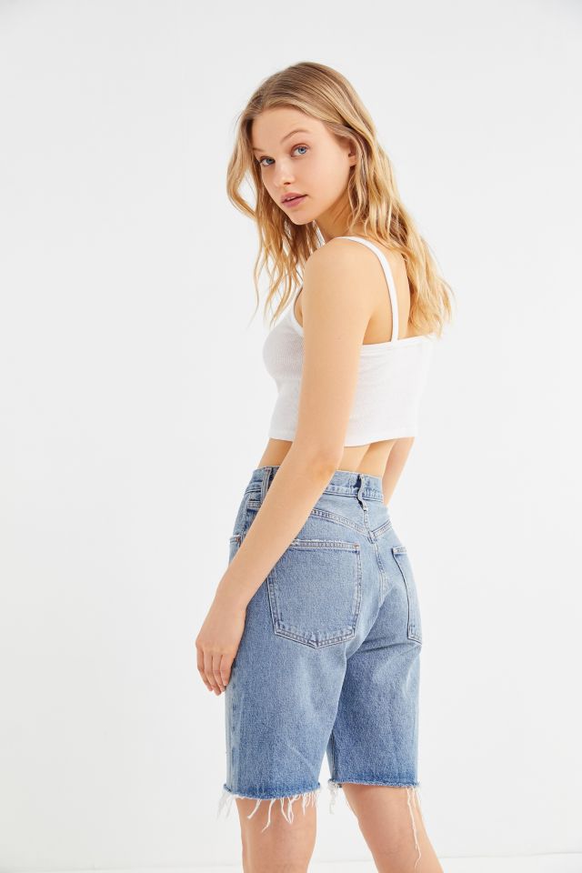 AGOLDE 90s Mid Rise Bermuda Short Roundabout Urban Outfitters