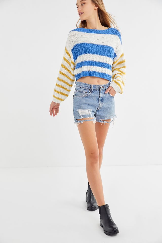 Urban Renewal Recycled Levi's Low-Rise Slouchy Denim Short #2