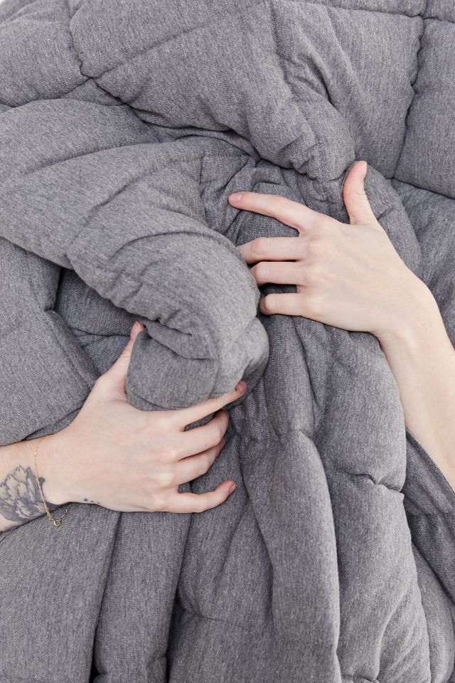 Cloud Jersey Quilted Throw Blanket #4