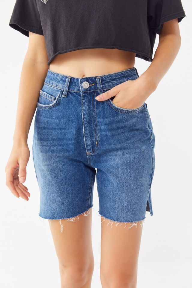 BDG Notched Longline Denim Short #3