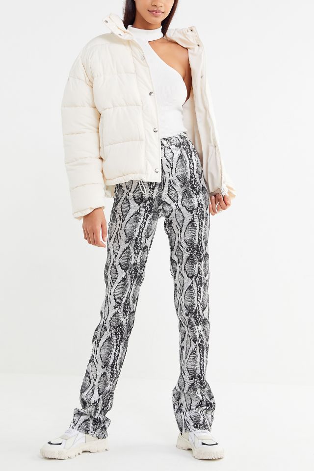 Urban outfitters hot sale snakeskin pants